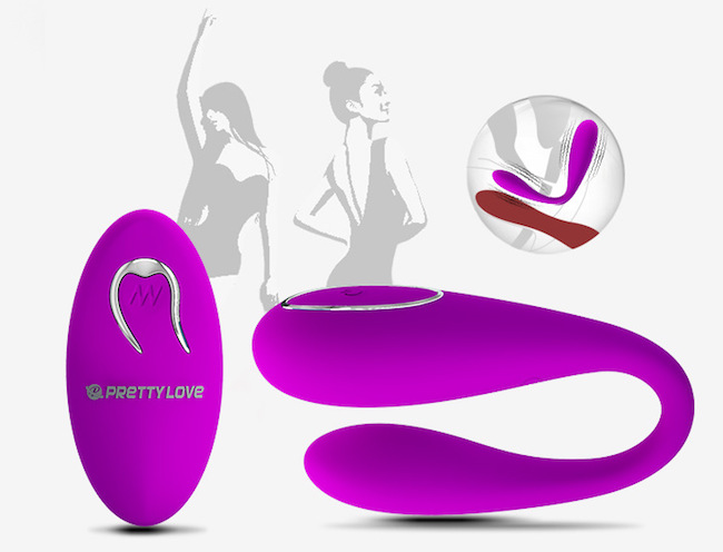 Shop bán Trứng rung tình yêu 2 đầu Prettylove Algernon máy massage điểm G không dây giá rẻ