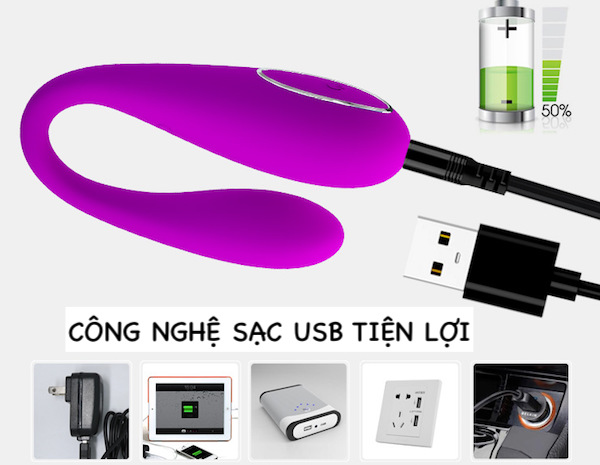 Shop bán Trứng rung tình yêu 2 đầu Prettylove Algernon máy massage điểm G không dây giá rẻ