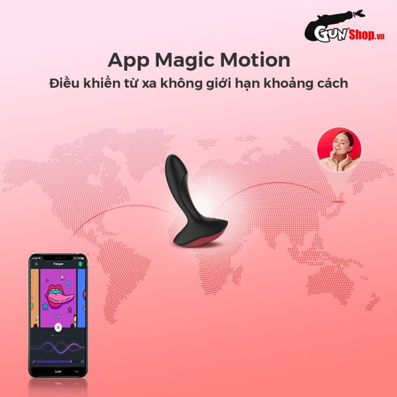 Trứng rung hậu môn Magic Motion Solstice kích thích đỉnh cao