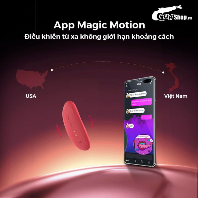 Máy massage Magic Motion Nyx siêu nhỏ gọn tinh tế kích thích mãnh liệt