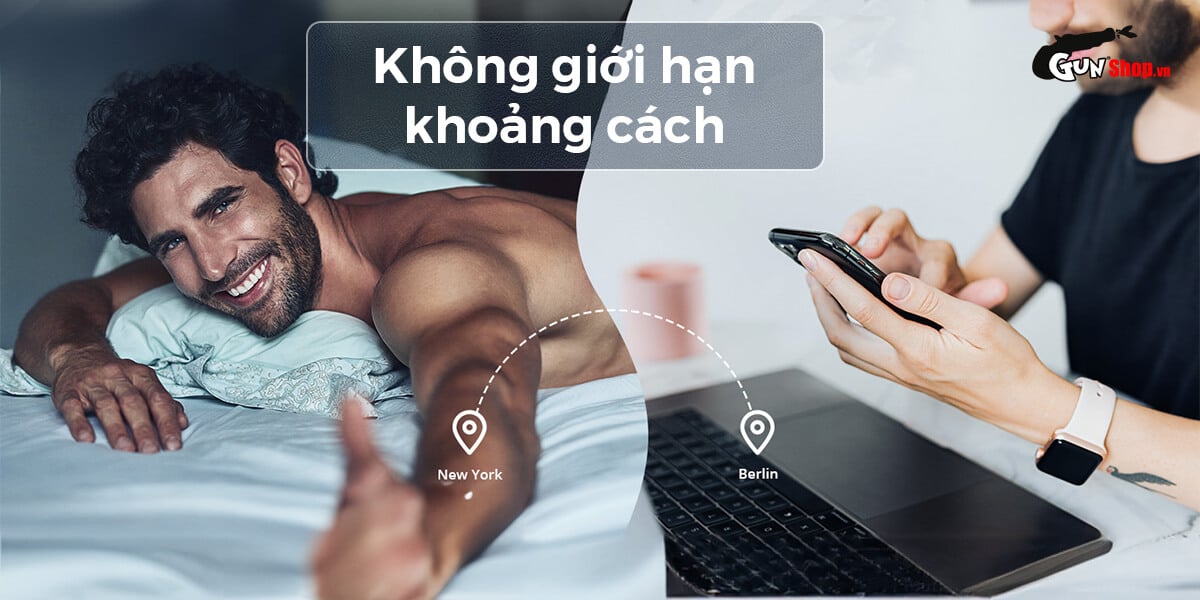Trứng rung Lovense Hush 2 điều khiển Bluetooth cao cấp cho gay