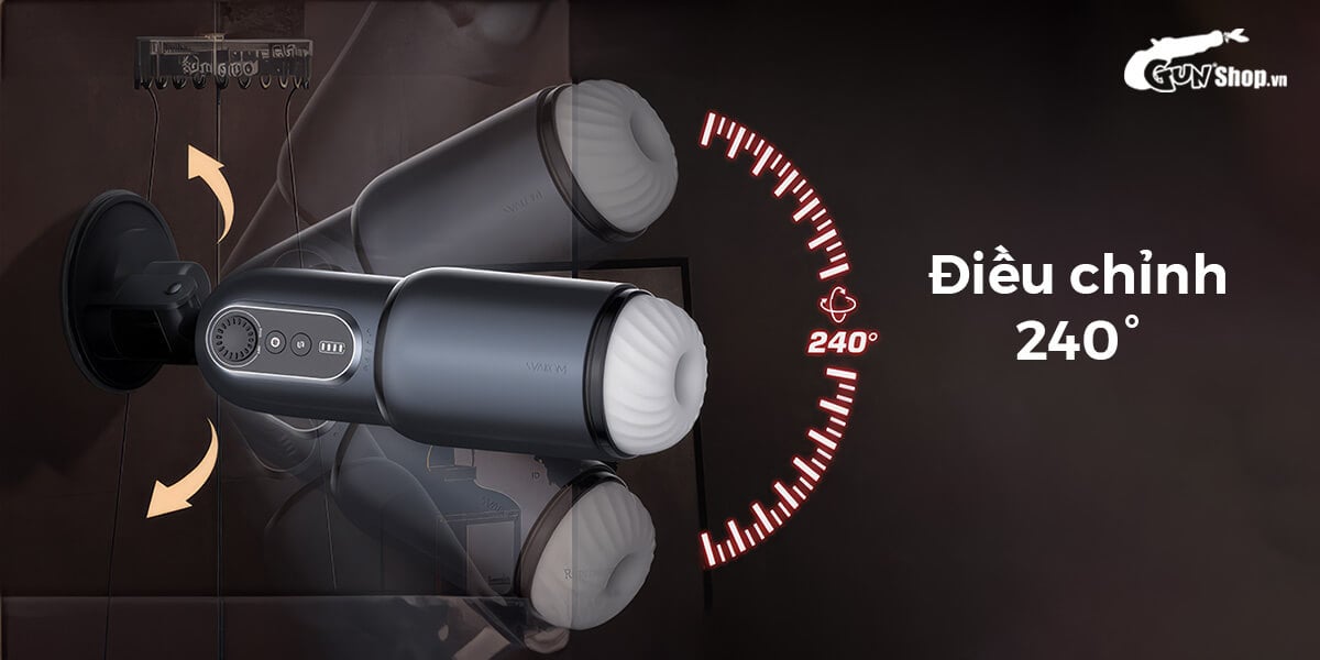 Âm đạo giả Svakom Godwin rung hút mạnh tặng quà hấp dẫn