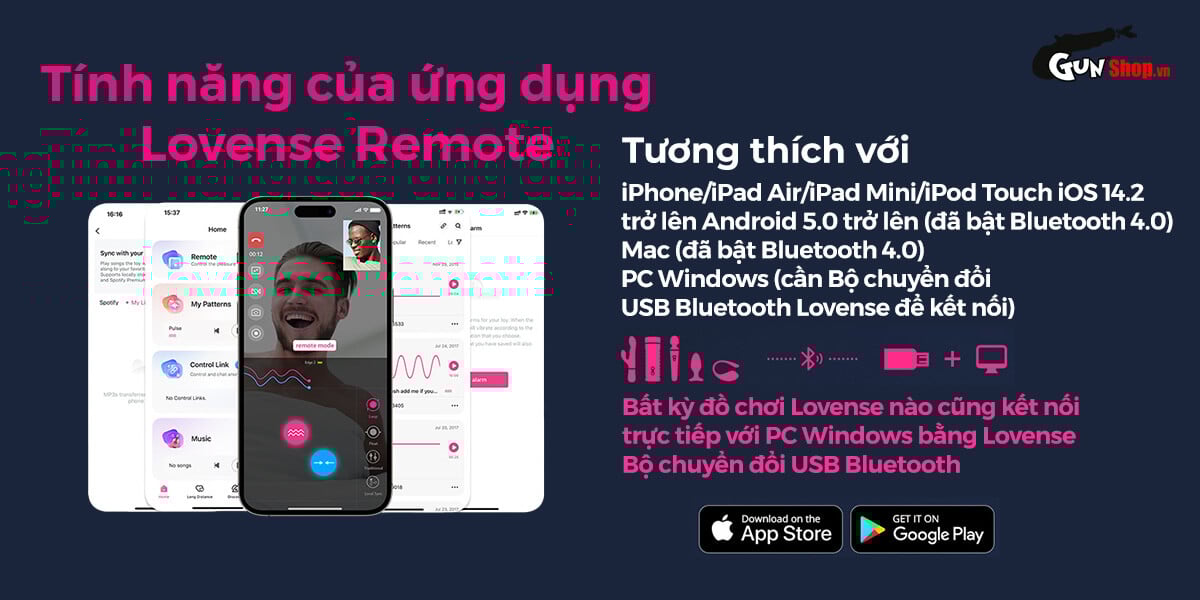 Bảng giá Máy massage tuyến tiền liệt Lovense Edge 2 hình chữ L điều khiển qua app hàng mới về