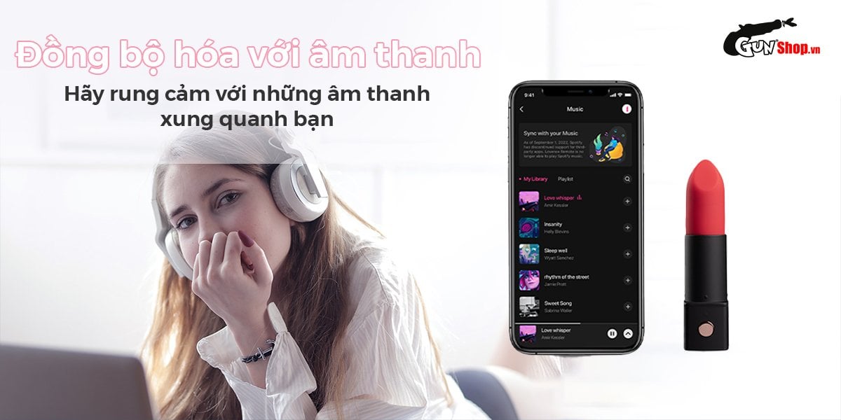 Trứng rung Lovense Exomoon mini nhỏ gọn, điều khiển app tiện lợi, kích thích đa dạng