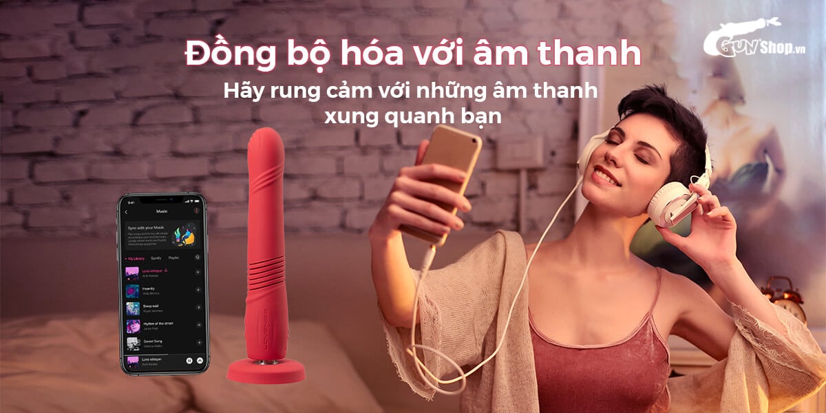 Đại lý Dương vật giả đa năng Lovense Gravity điều khiển qua app điện thoại hàng mới về