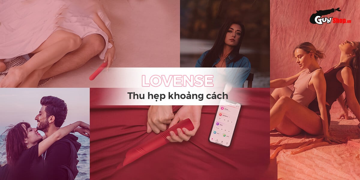 Đại lý Dương vật giả đa năng Lovense Gravity điều khiển qua app điện thoại hàng mới về