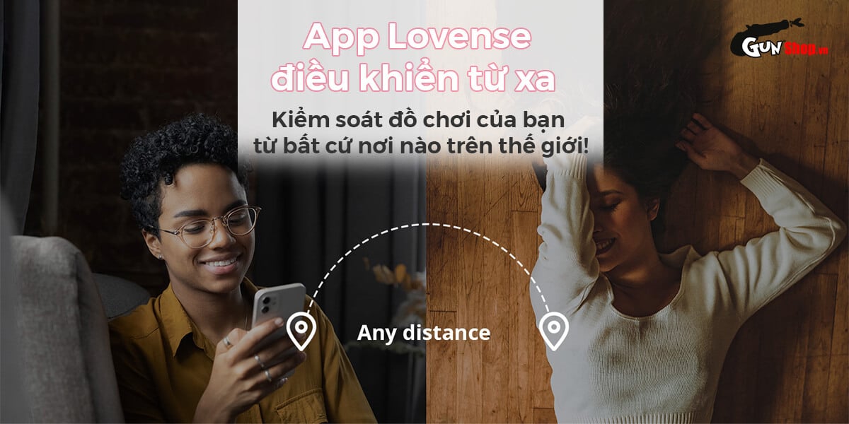 Đại lý Dương vật giả đa năng Lovense Gravity điều khiển qua app điện thoại hàng mới về