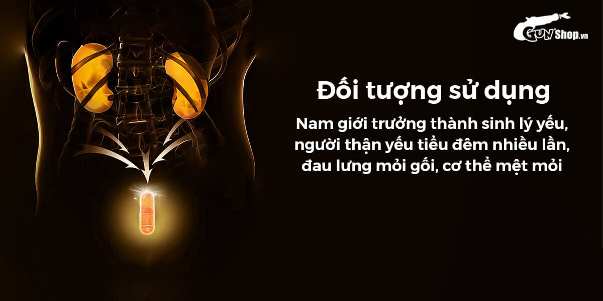 Powergra For Men Super Gold Magic 10 viên tăng cường sinh lý nam mạnh mẽ