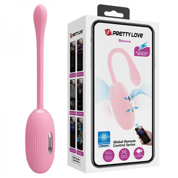 Trứng rung sốc điện Pretty Love Doreen điều khiển thông minh qua app kết nối bluetooth