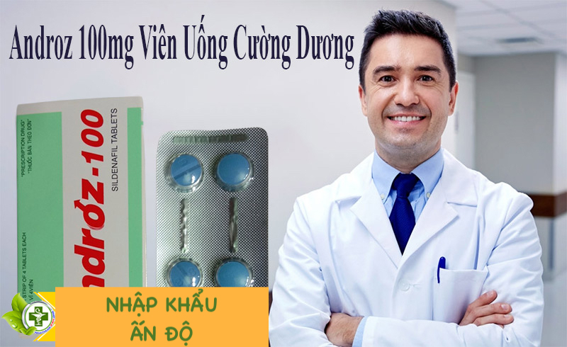 Nhập sỉ Thuốc Androz 100mg tăng cường sinh lý nam giới kéo dài thời gian loại tốt