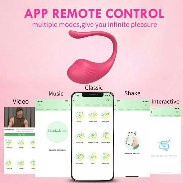 Review Trứng Rung Cá Heo Little Tadpole Điều Khiển App Kết Nối Bluetooth hàng mới về
