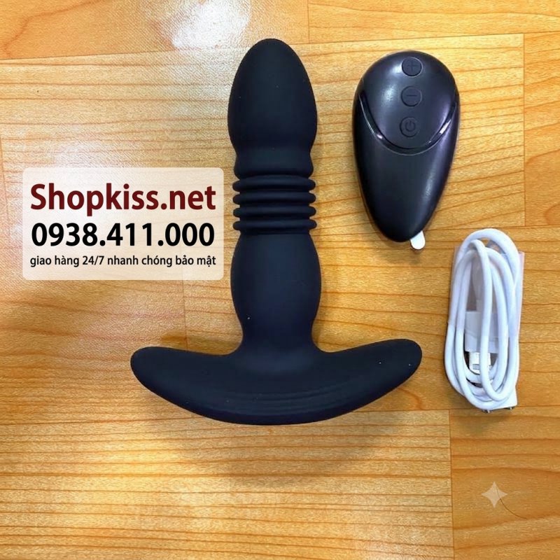 Máy Rung Thụt Tự Động Kích Thích Hậu Môn – 10 Chế Độ Điều Khiển Remote