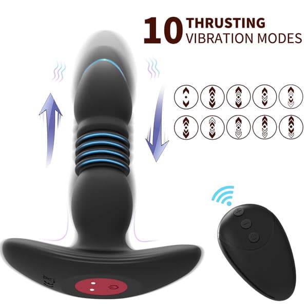 Review Máy Rung Thụt Tự Động Kích Thích Hậu Môn – 10 Chế Độ Điều Khiển Remote mới nhất