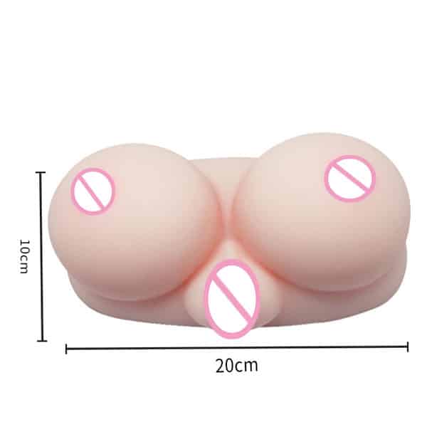 Âm đạo silicon nguyên khối cao cấp kèm ngực BIG BREAST hậu môn