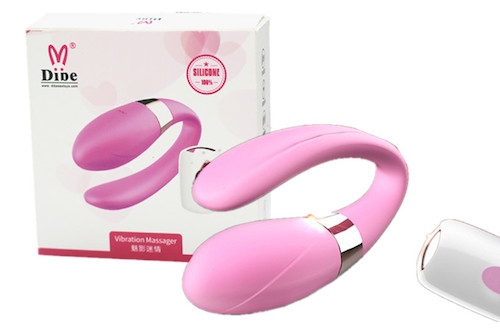 Trứng rung 2 đầu Dibe Alice điều khiển không dây cực phê