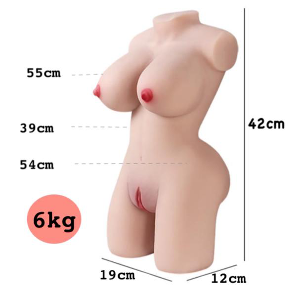 Búp bê tình dục bán thân 6kg silicon nguyên khối cao cấp giá rẻ 