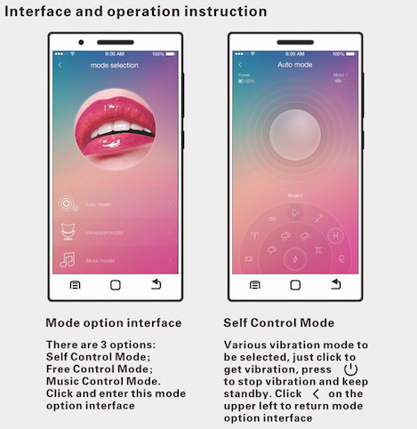 Trứng rung PrettyLove Elvira Bluetooth điều khiển qua app cao cấp