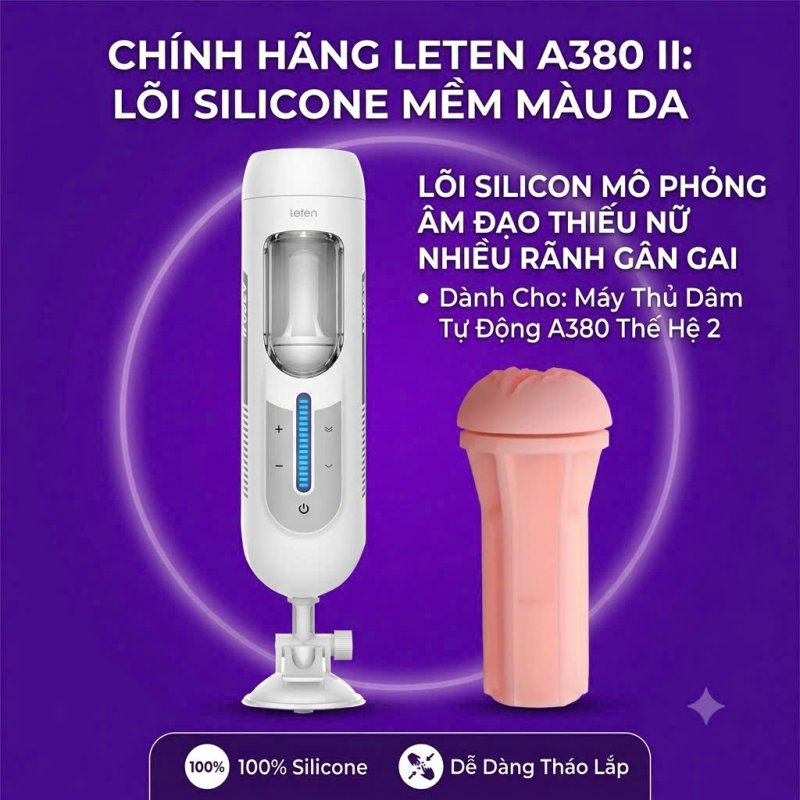 Máy bú mút Leten A380 phiên bản 2 cao cấp cảm giác chân thực