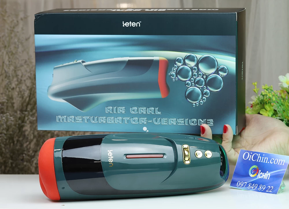 Leten Air Oral Masturbator Ver 3 với 6 kiểu bú mút đầy kích thích