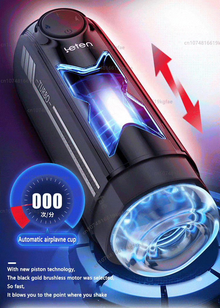 Âm đạo giả Leten X Speed đa năng rung mạnh mượt siêu thực