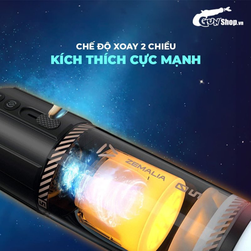 Âm đạo giả đa năng Svakom Space-time Warship