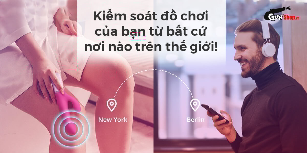 Dương vật giả Lovense Nora đa năng - Điều khiển app, cảm ứng thông minh