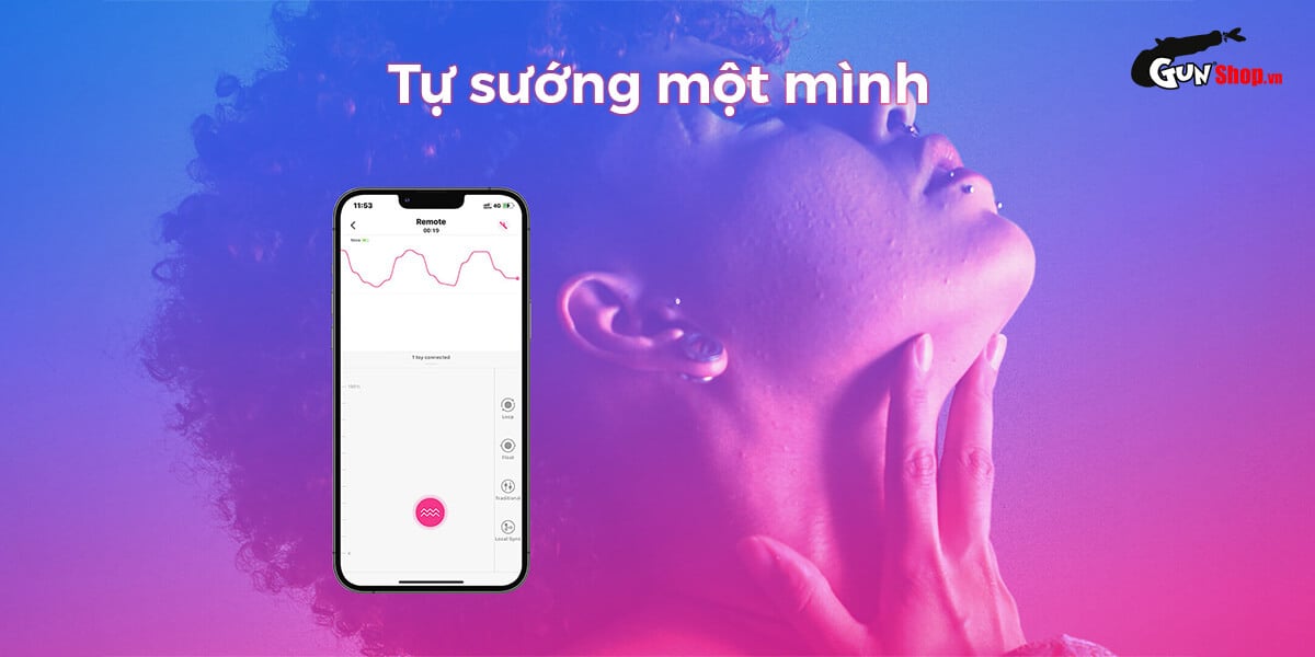 Dương vật giả Lovense Nora đa năng - Điều khiển app, cảm ứng thông minh
