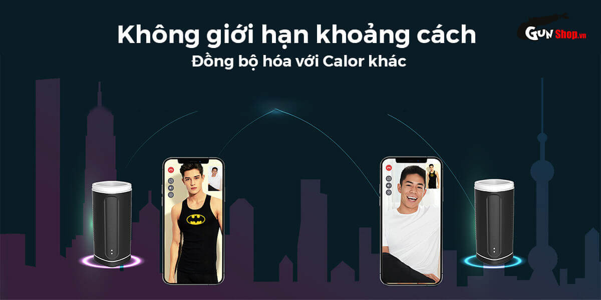 Kho sỉ Âm đạo giả đa năng Lovense Calor điều khiển qia app ứng dụng điện thoại giá sỉ