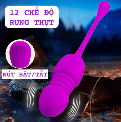 Trứng rung Callieri không dây điều khiển từ xa siêu mạnh