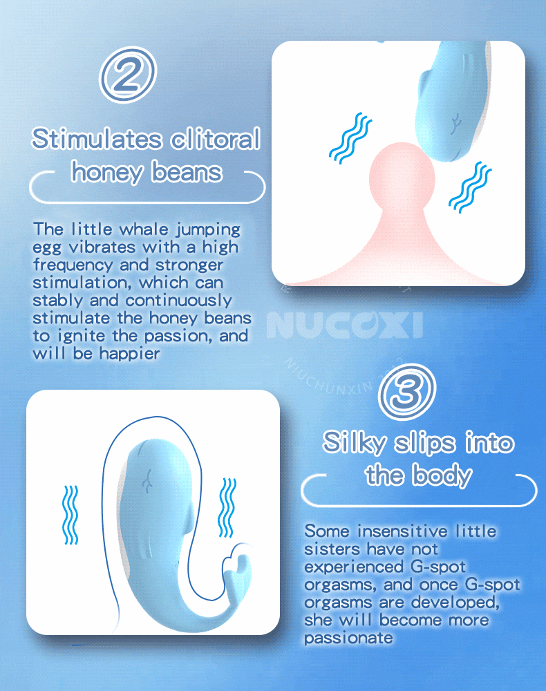 Trứng rung cá heo mini điều khiển không dây kích thích mạnh