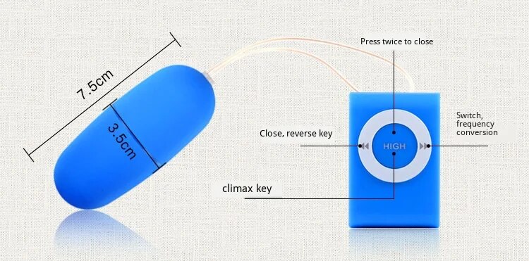 Địa chỉ bán Trứng rung tình yêu không dây giá rẻ hình máy nghe nhạc mp3 loại tốt