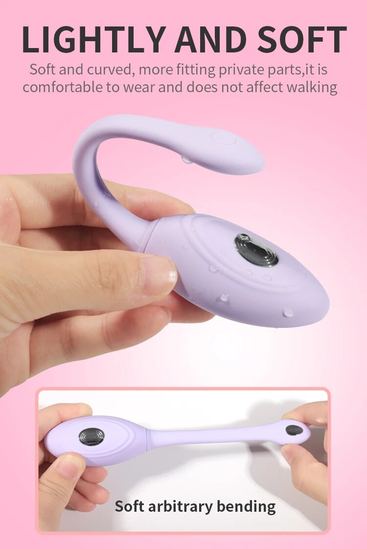 Trứng rung WOWYes điều khiển từ xa nhỏ gọn, kích thích cực đỉnh