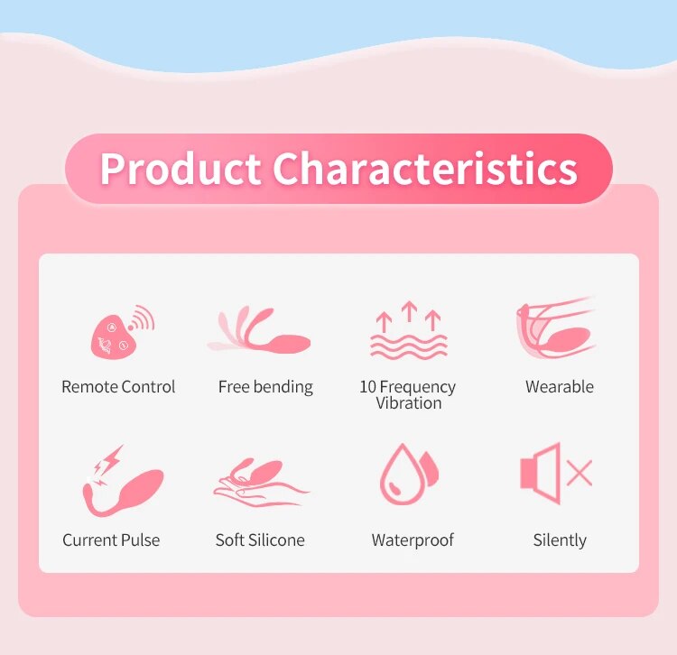 Trứng rung WOWYes điều khiển từ xa nhỏ gọn, kích thích cực đỉnh