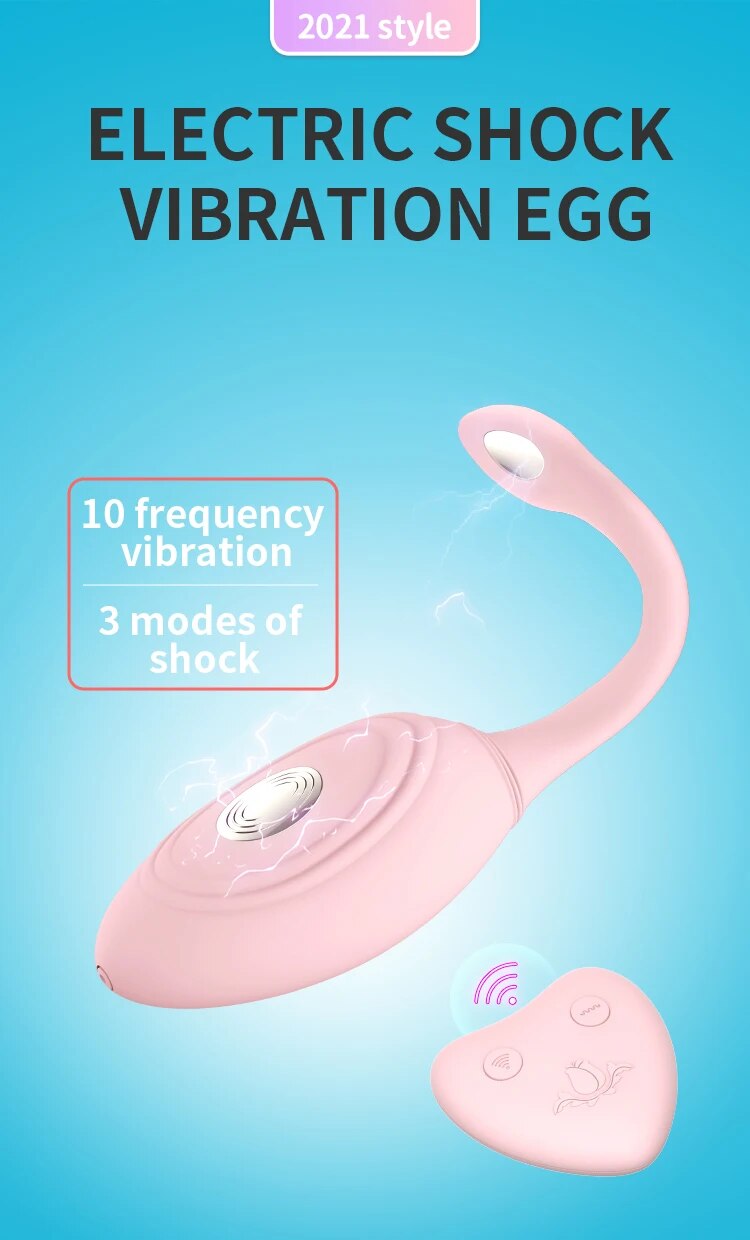 Trứng rung WOWYes điều khiển từ xa nhỏ gọn, kích thích cực đỉnh