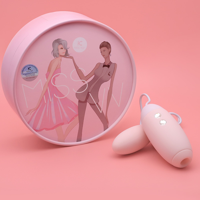 Trứng rung 2 cục Kis Toy Miss VV USA - Hút âm đạo, kích thích cực mạnh