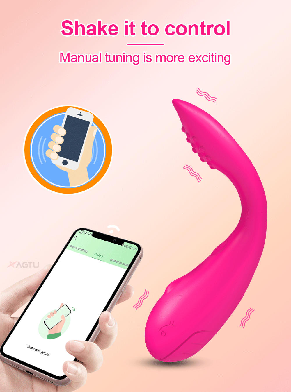 Nhập sỉ Trứng rung cá heo Love Spouse kết nối bluetooth điều khiển qua app TD042 hàng mới về