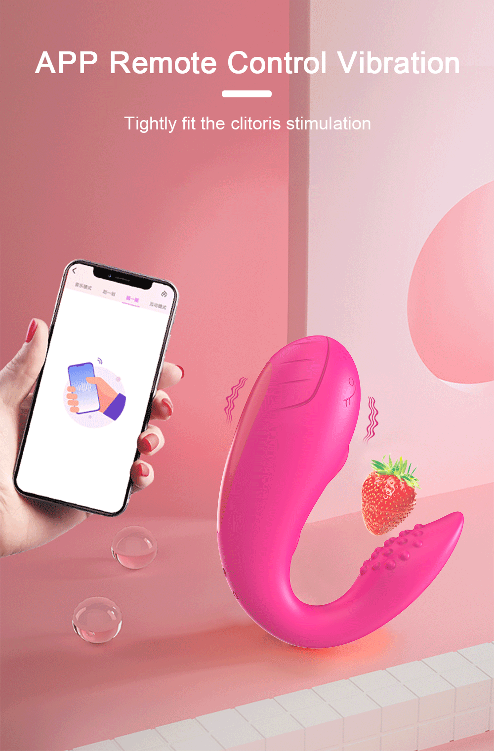 Nhập sỉ Trứng rung cá heo Love Spouse kết nối bluetooth điều khiển qua app TD042 hàng mới về