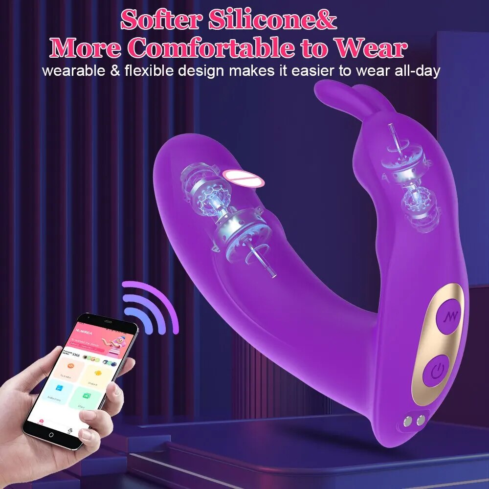 Mua Dương vật giả tai thỏ Mirea kết nối Bluetooth điều khiển qua app cao cấp