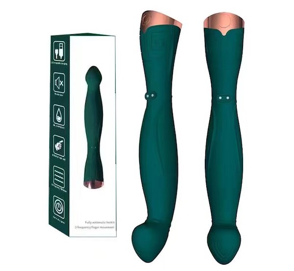 Dương vật giả đa năng ngón tay rung kích thích điểm G mạnh mẽ