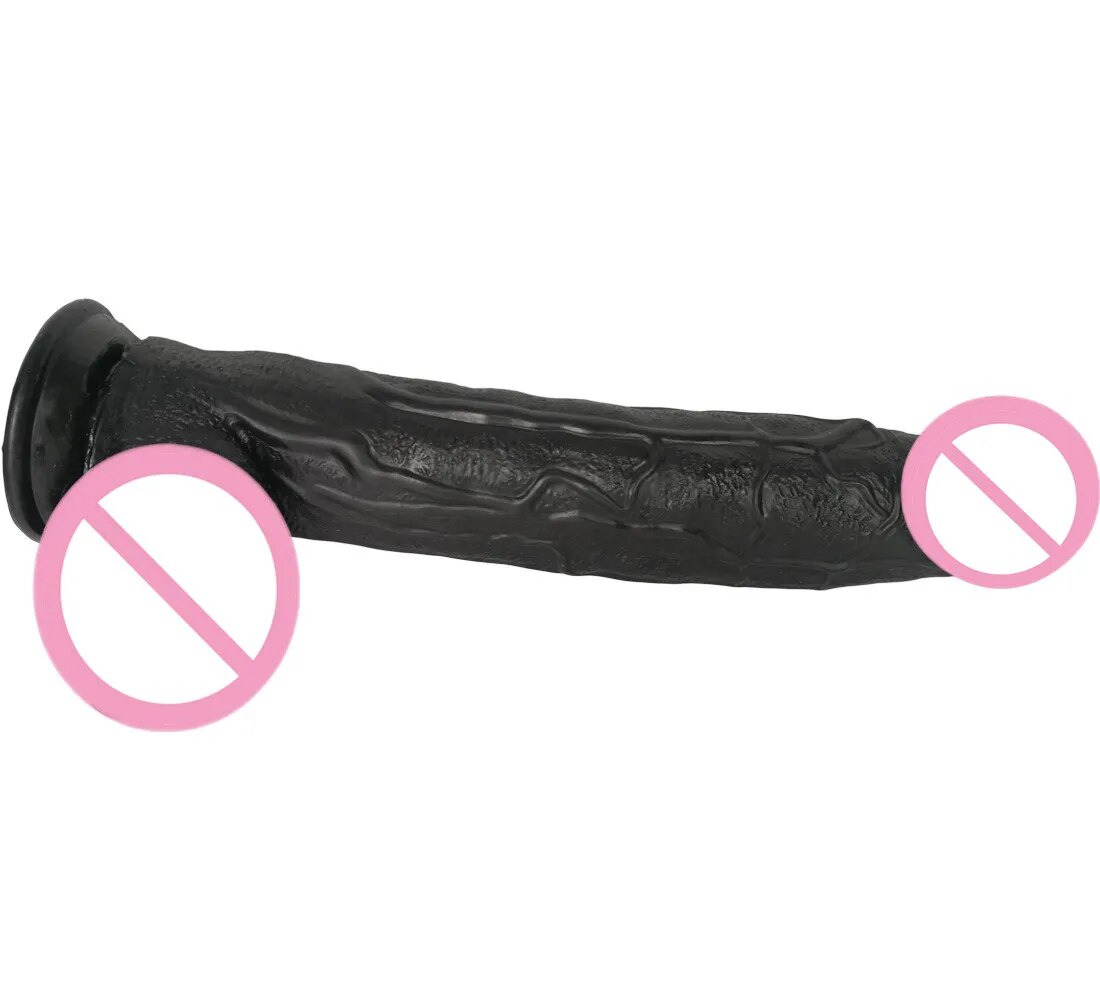 Sỉ Dương vật giả dính tường màu đen size lớn hàng to khủng giống thật cao cấp