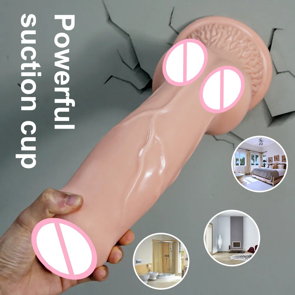 Sỉ Dương vật giả chó sói size lớn to khủng silicon siêu mềm dính tường có tốt không?