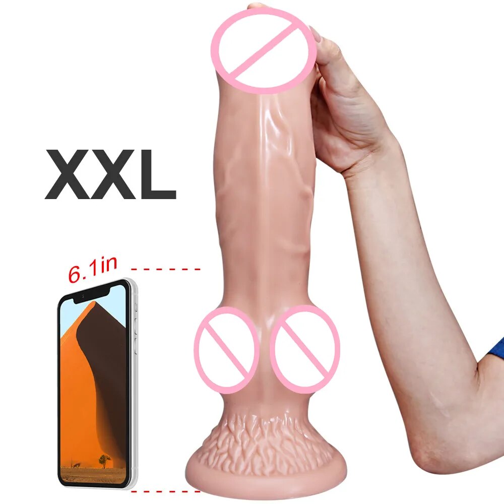 Sỉ Dương vật giả chó sói size lớn to khủng silicon siêu mềm dính tường có tốt không?