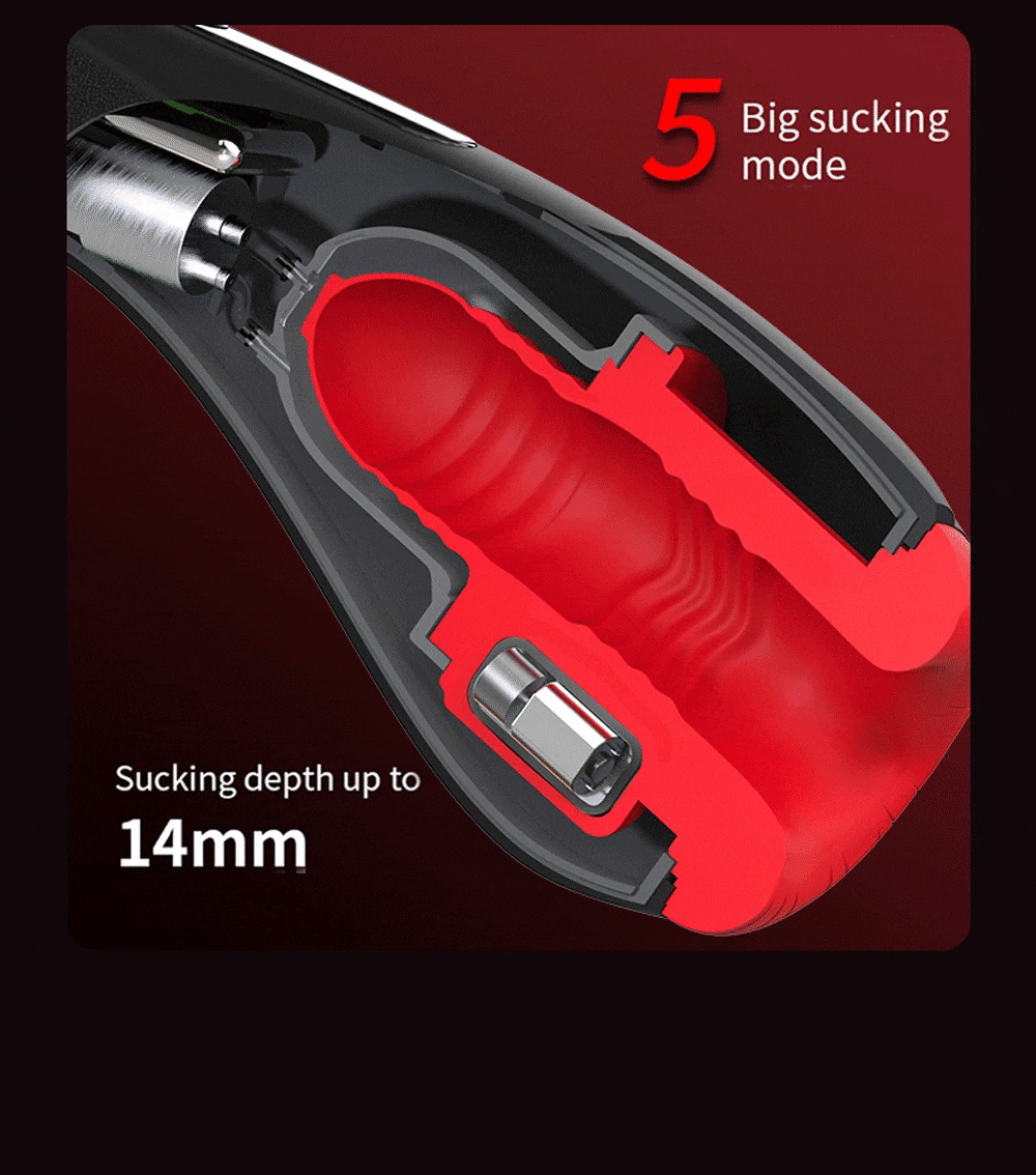 Máy bú mút đa năng AirTurn 2 OTouch rung hút co bóp sưởi ấm