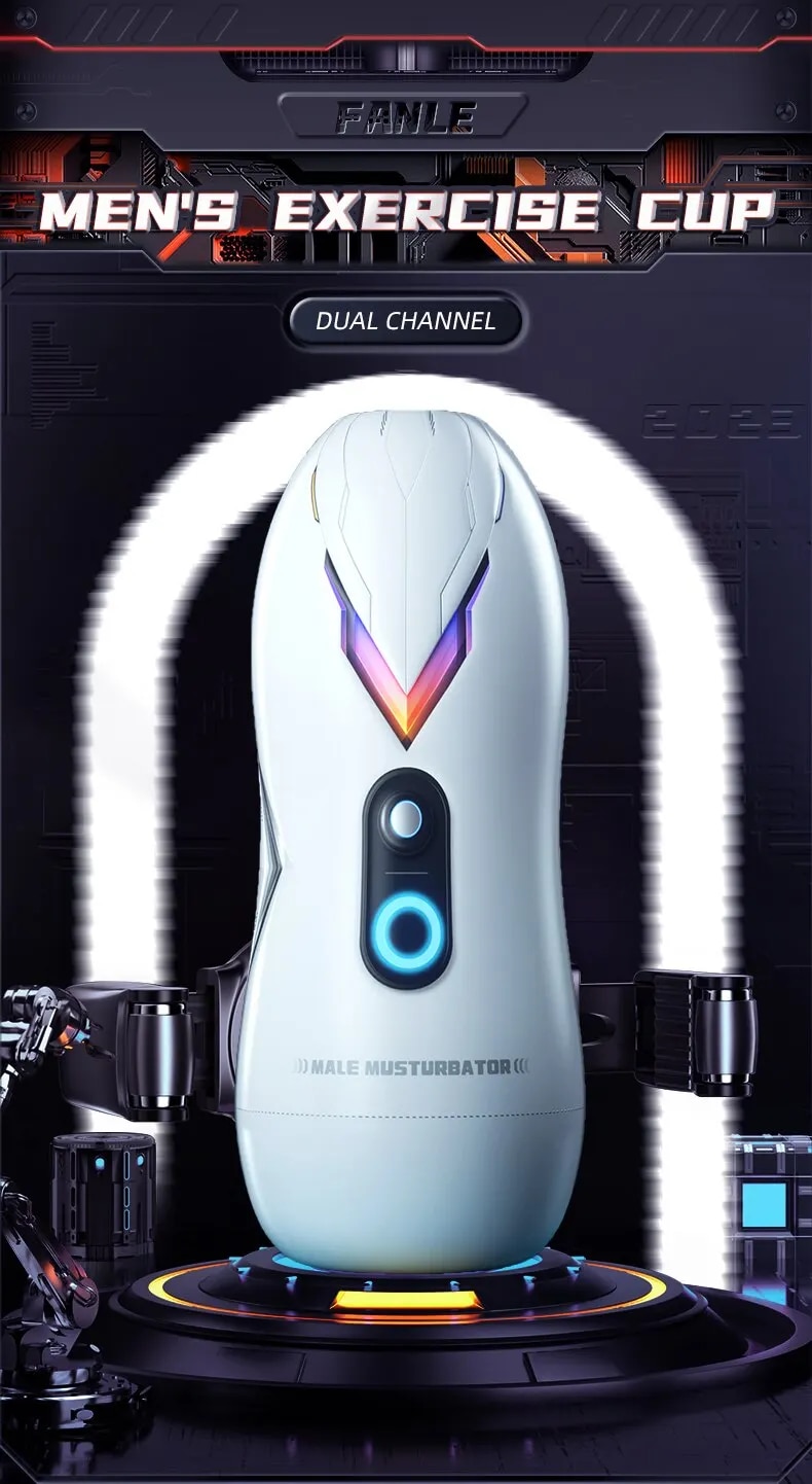 Âm đạo giả Mecha rung cao cấp cho nam thủ dâm tự sướng cực phê