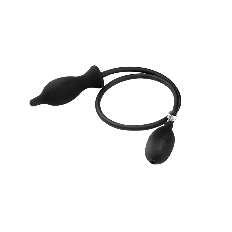 Phích cắm hậu môn bơm hơi tăng kích thước đầu dương vật gay