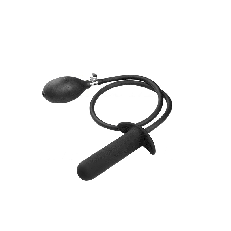 Phích cắm hậu môn bơm hơi tăng kích thước đầu dương vật gay