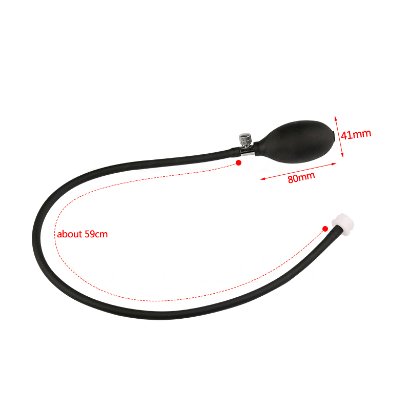 Phích cắm hậu môn bơm hơi tăng kích thước đầu dương vật gay