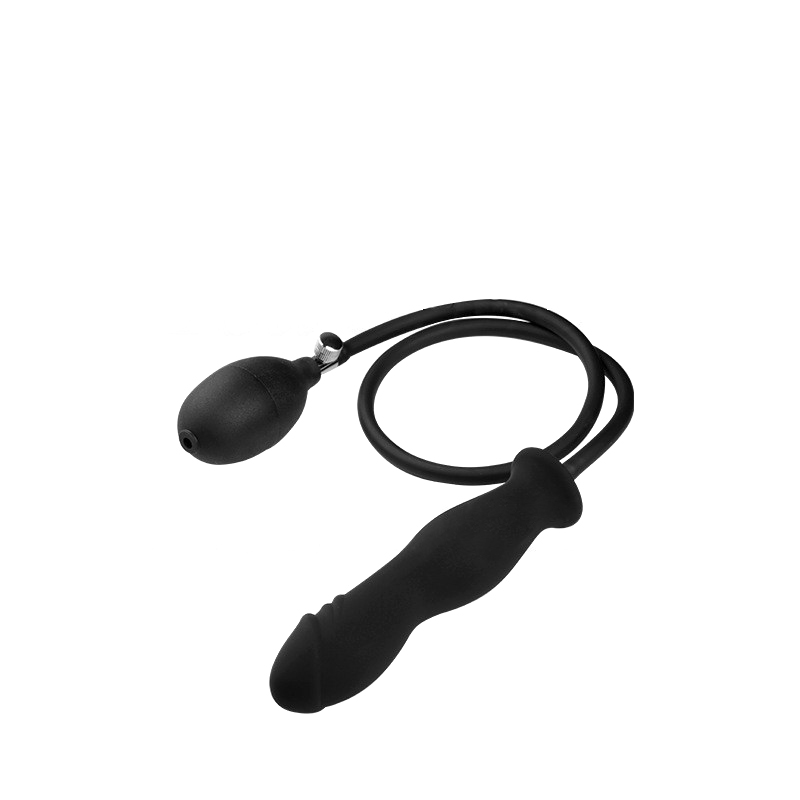 Phích cắm hậu môn bơm hơi tăng kích thước đầu dương vật gay