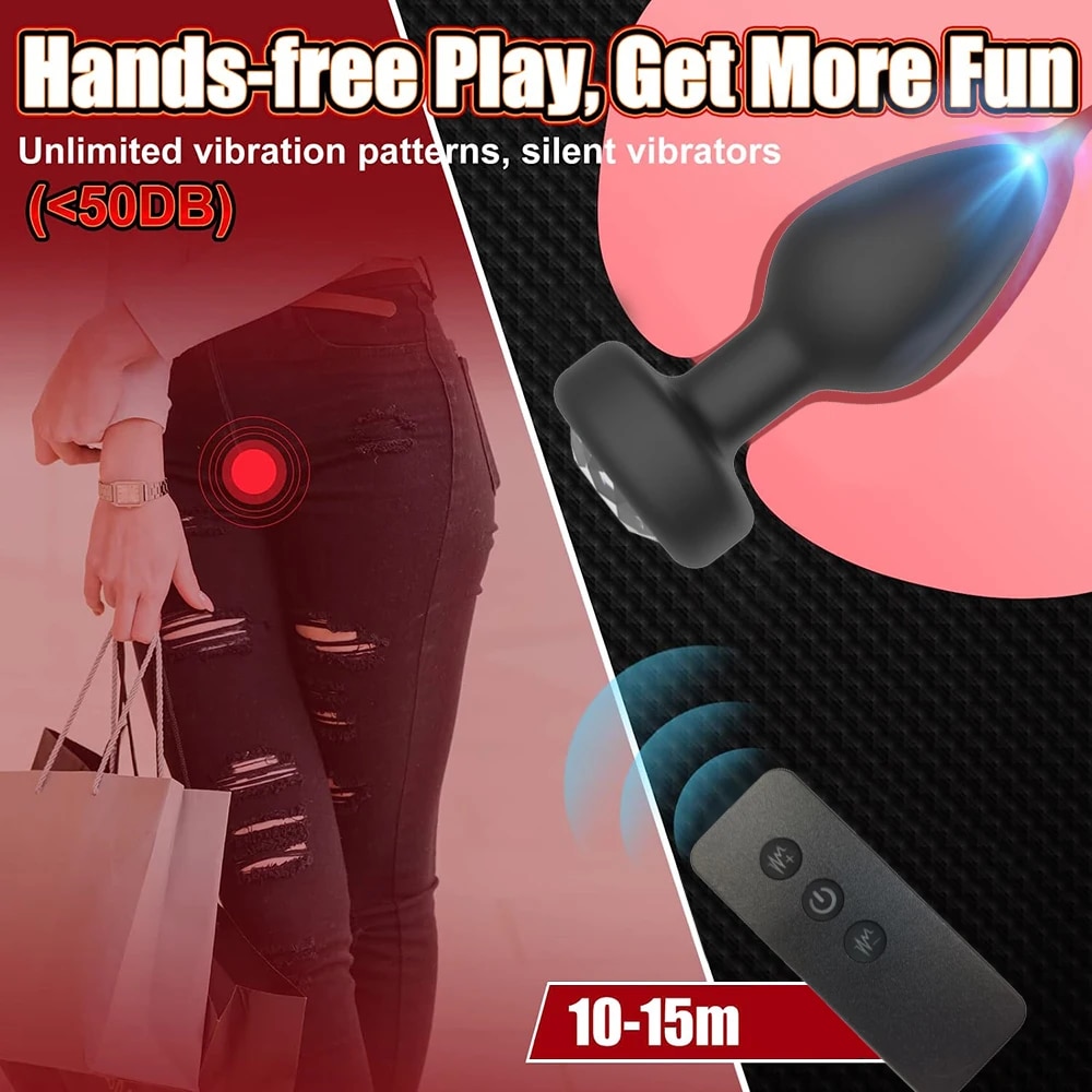Phích cắm hậu môn Love Spouse Bluetooth điều khiển qua app tiện lợi