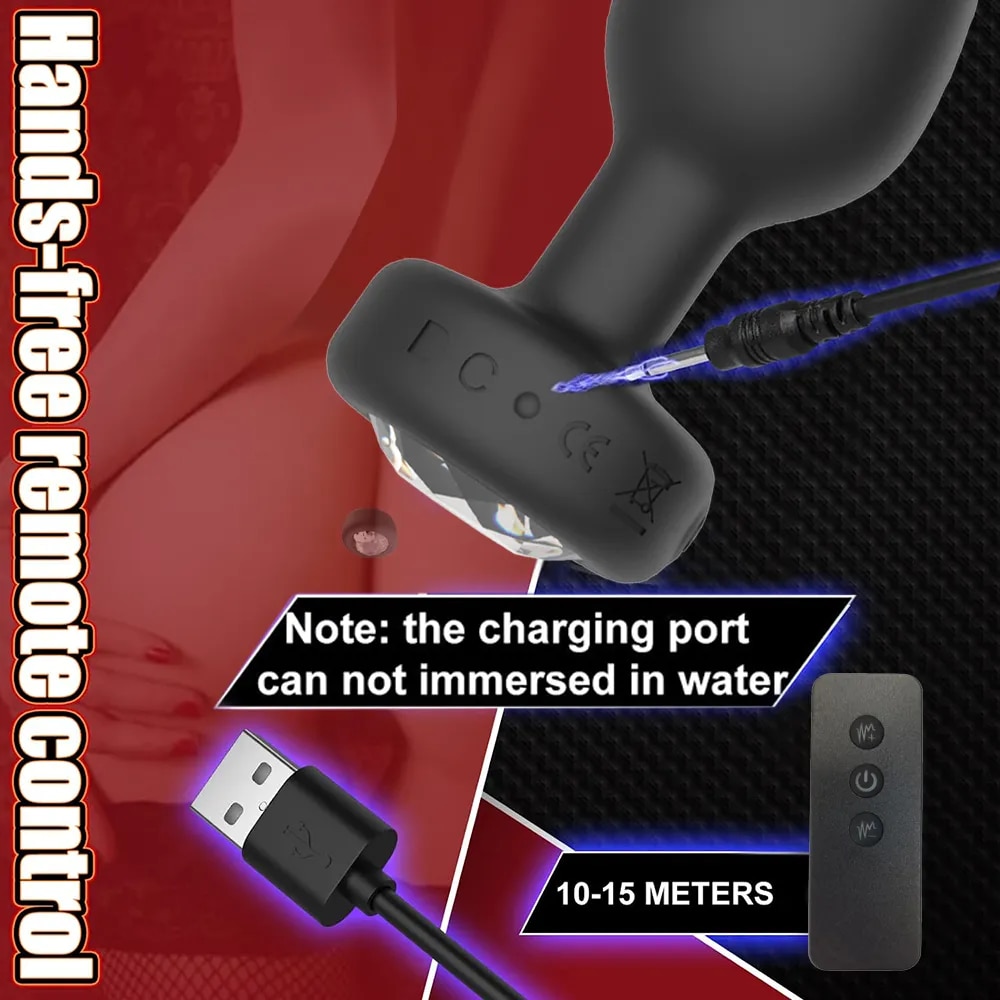 Phích cắm hậu môn Love Spouse Bluetooth điều khiển qua app tiện lợi